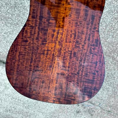 Eastman E10D Extravagant Figured Mahogany Back Red Spruce Top 2017 +/- Exceptional Tone - Natural image 9