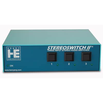 Henry Engineering StereoSwitch II - 3-Input Stereo Source Switcher image 1