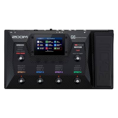 Zoom G6 Guitar Multi-Effects Processor - Mint, Open Box image 1