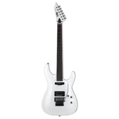 ESP LTD Horizon Custom 87 6-String Right-Handed Electric Guitar with Alder Body and Macassar Ebony (Pearl White) image 1
