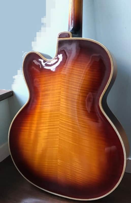 Albanus archtop circa 1957-1965 Sunburst image 1