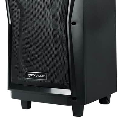 Rockville ROCKNGO 800 800 10" Portable Wireless Bluetooth Speaker w/LED/Wheels/Loud! image 2