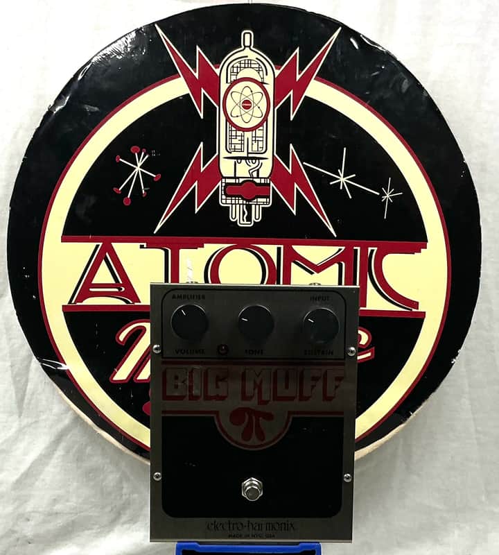 Electro-Harmonix The NYC Classic Big Muff Pi π Fuzz Distortion Pedal - Large Chassis - v9 Version 9 - EC3003A EC-3003 Rev A ~2000 image 1