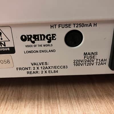Orange Tiny Terror 15W Head w/ case image 5