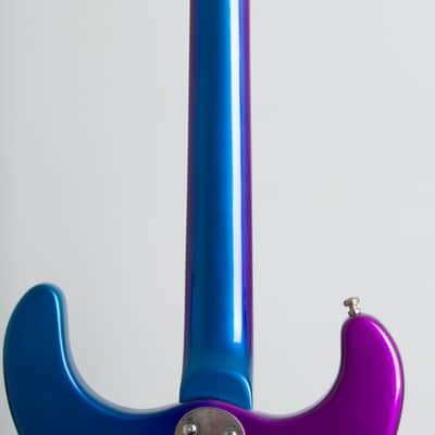 Mosrite  Ventures Model Custom Finished for Semie Moseley Solid Body Electric Guitar (1966), ser. #3841, brown hard shell case. image 9