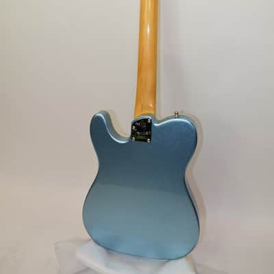 2017 Fender American Elite Telecaster Thinline Electric Guitar, Maple Fingerboard, Mystic Blue Ice w/ Case image 19