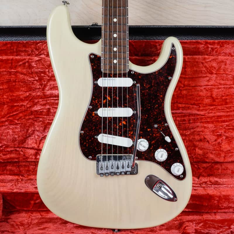 Fender Strat Plus Electric Guitar 1994 Vintage Blonde Mini floyd w/ OHSC