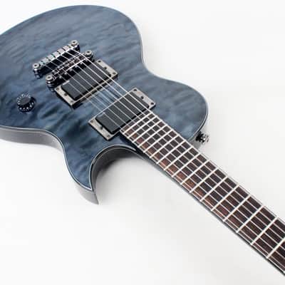 Ibanez ARZ800 Active Electric Guitar in Trans Deep Black image 3