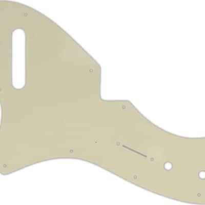 WD Custom Pickguard For Left Hand Fender USA Vintage Or USA Reissue Telecaster Thinline #55 Parchment 3 Ply