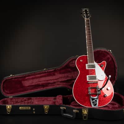 2019 Gretsch G6129T Players Edition Duo Jet FT - Red Sparkle | Japan Single Cutaway Filter'Tron Pickups Locking Tuner Bigsby | OHSC image 1