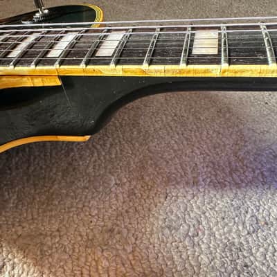 1980 Aria Pro II Les Paul Custom - Kirk Hammett Vibes - Ebony Blacked Out image 13
