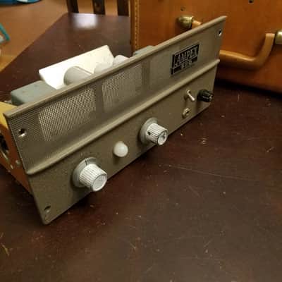 Ampex 620 Extension speaker, amp, and cabinet mono tube suitcase 1960s image 6