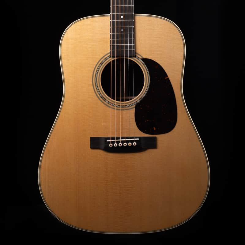 Martin D-28 Standard Natural Acoustic Guitar with Case image 1
