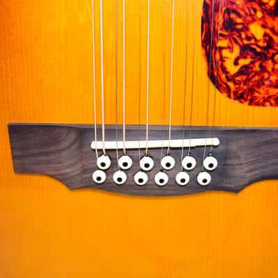 Guild F-2512CE Deluxe 12-String Cutaway Jumbo Acoustic Electric Guitar, Antique Burst image 7