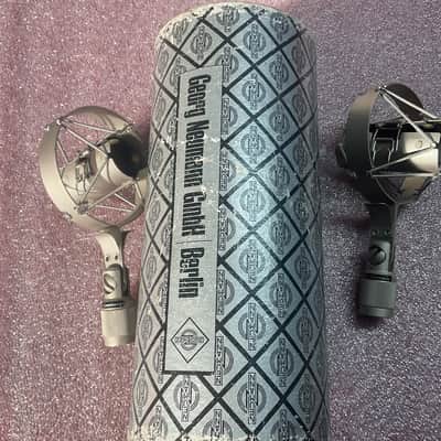 Neumann EA 21 PAIR SHOCK MOUNT VINTAGE ORIGINAL image 18