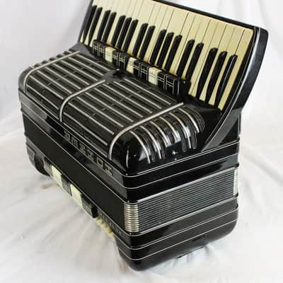 7893 - Black Hohner Morino VM Piano Accordion LMMMH 41 127 image 7