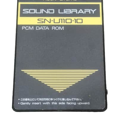 Roland SN-U110-10 Sound Library For Roland U-110 Expansion Card - Excellent