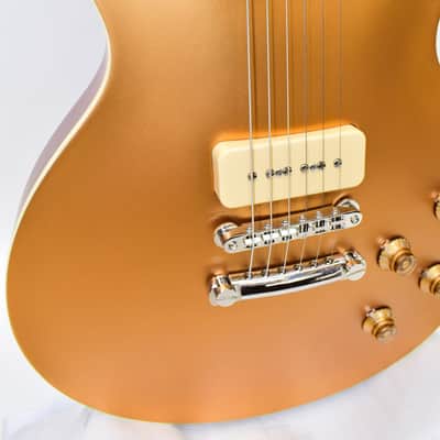 2026 Eastman Guitars SB56/s Electric Guitar, Rosewood Fingerboard, Satin Gold Top w/ Case & COA image 6