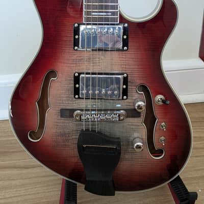Firefly Pegasus Hollow-Body 2026 - *RARE* Flamed Maple Cherry Burst image 15