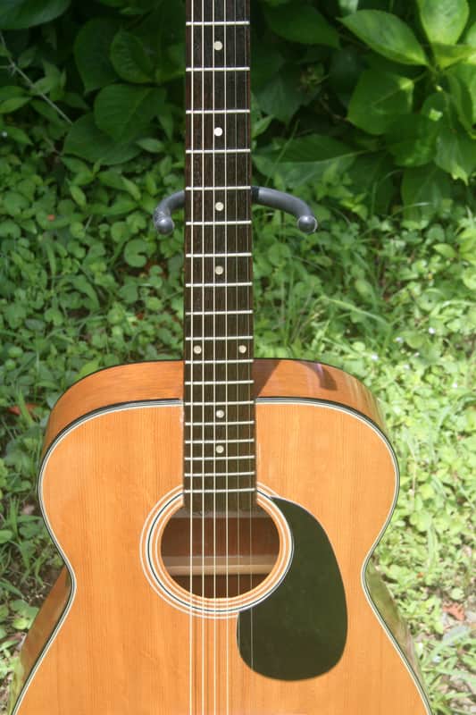 Takamine Elite F100 OOO size Guitar eary 1970s Natural | Reverb