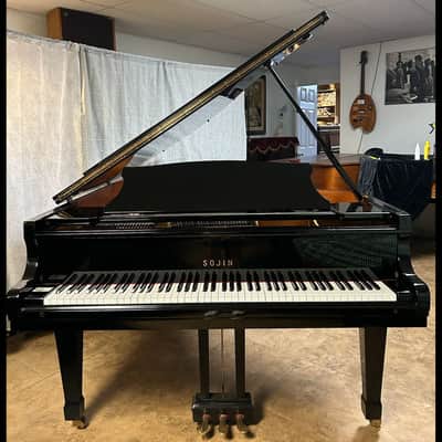 5'10 Grand Piano – Polished Ebony Sojin DG-2 image 2