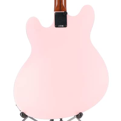 Fender Tom DeLonge Starcaster, Satin Shell Pink, Professional Setup (SR) (01486) image 2