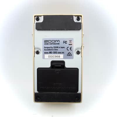 Zoom MS-50G MultiStomp Limited Gold With Original Box Guitar Multi Effect Pedal 000368 image 4
