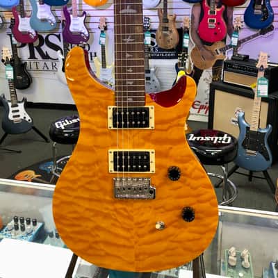 PRS SE Custom 24, 25th Anniversary 2009 Made In Korea Vintage Yellow with Deluxe Case - Pre Owned image 4