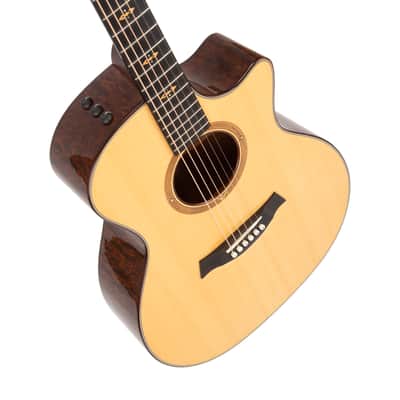 2018 Taylor Custom 11051 Grand Auditorium Lutz Spruce Top w/Quilt Sapele Acoustic Guitar, 110912XXXX image 12