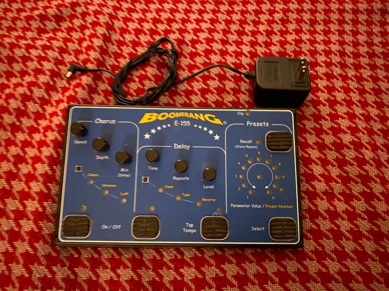 Immagine Boomerang E-155 Chorus and Delay 2000s - Blues - 1