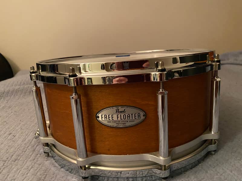 Pearl FTMMH1465 Free-Floating 14x6.5" Maple/Mahogany Snare Drum