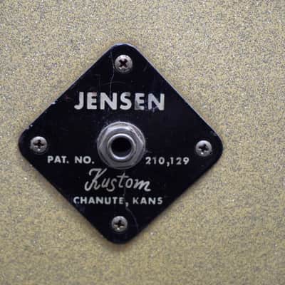 Vintage Kustom L 79 5RV Frankenstein Head with Jenson Cabinet image 14