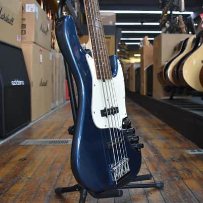 Sadowsky MetroLine 21-Fret Vintage J/J 5-String Bass Dark Lake Placid Blue Metallic w/Morado Fingerboard, Padded Gig Bag image 2