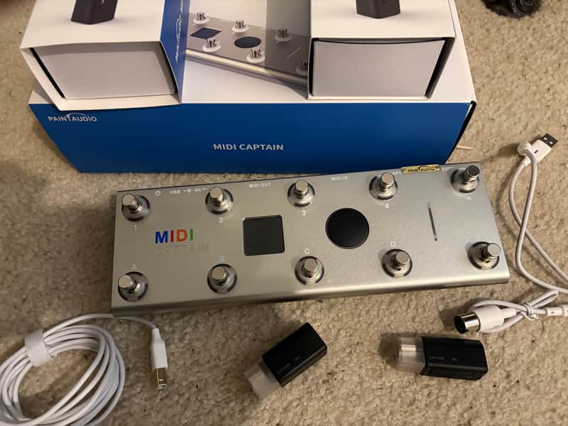 PAINTAUDIO Midi Captain and two midi mate recievers 2024 - Silver image 1