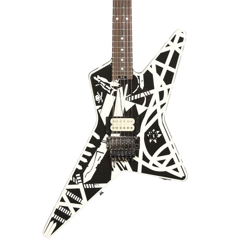 EVH Stripe Series Star Black/White Stripes image 2