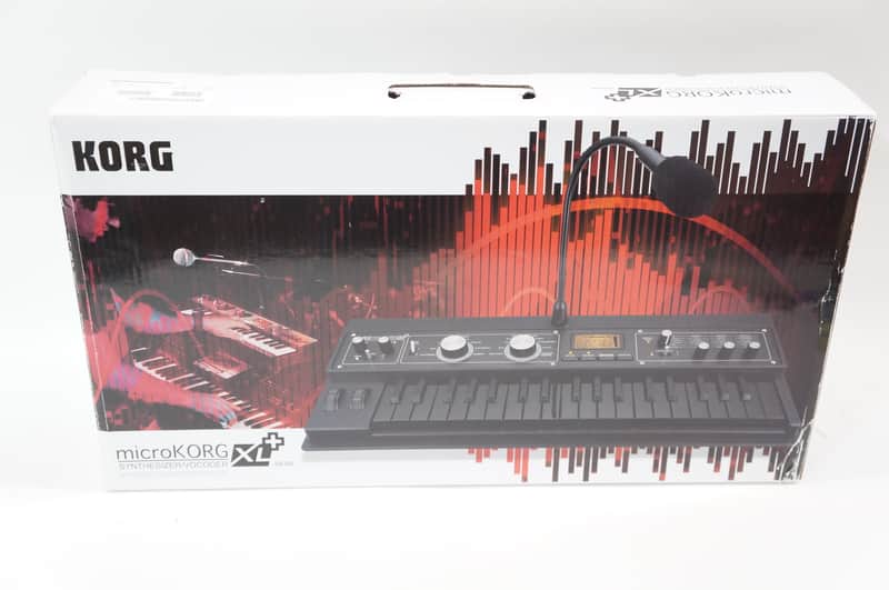 KORG microKORG XL+ BKBK Limited Black Analog Modeling Synthesizer