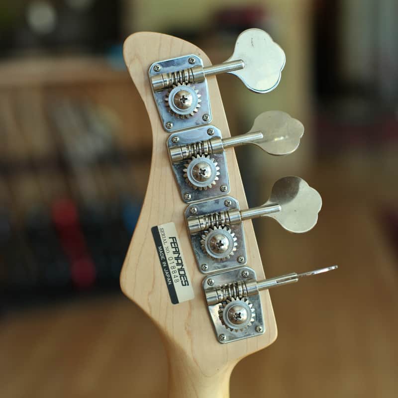 Fernandes Jazz Bass Sunburst 1990's Made in Japan | Reverb