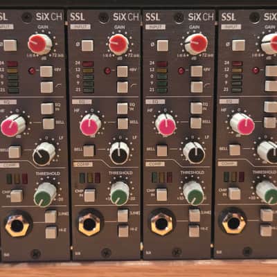 Solid State Logic SiX CH 500-Series Channel Strip Module 2021 - Present - Black image 2