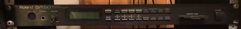Roland GR-50 Guitar Synthesizer 1988 Black image 1