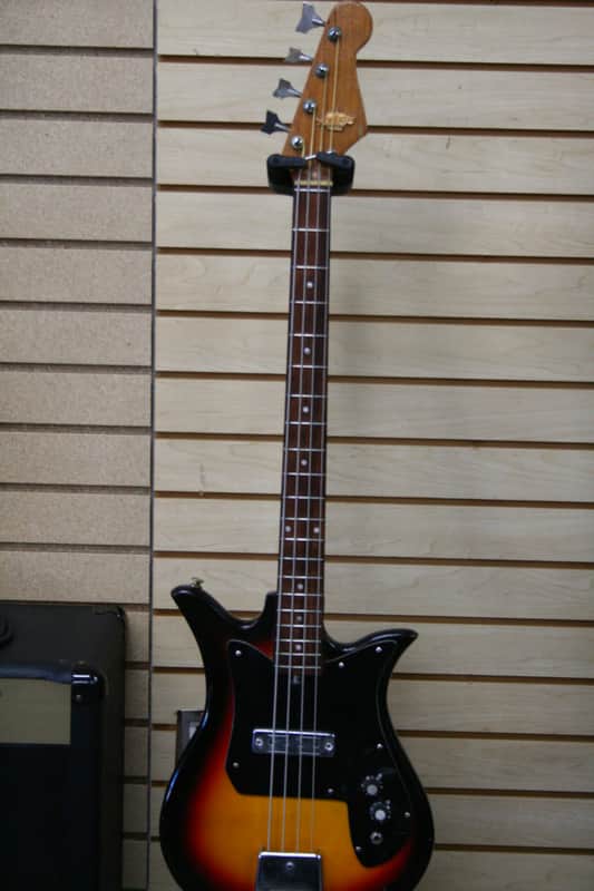 Teisco EB-200 Bass Sunburst | Reverb