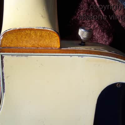 1958 Gretsch White Penguin guitar ORIGINAL and RARE! Infamous "Dirty White Boy" image 9