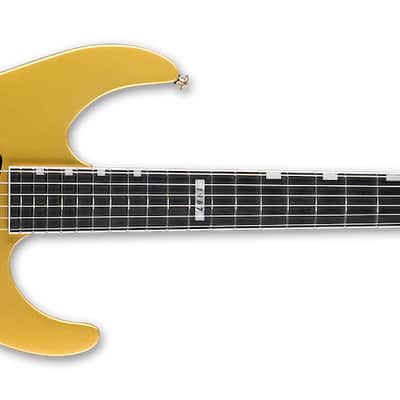 ESP LTD Mirage Deluxe '87 Electric - Metallic Gold image 4