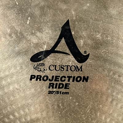 20" Zildjian A Custom Projection Ride Cymbal 2744g *Video* image 3
