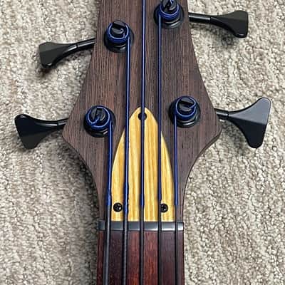 Warmoth 5 string fretless Gecko bass 2021 image 4