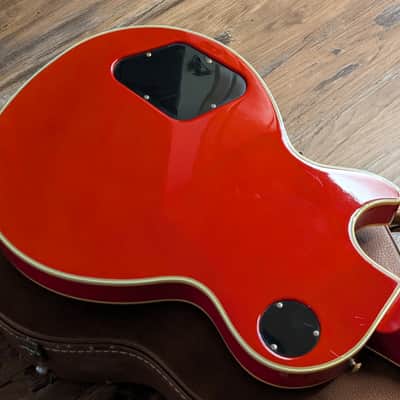 1985 Gibson Les Paul Custom Electric Guitar Ferrari Red Tim Shaw 100% Original 10.4Lbs image 21