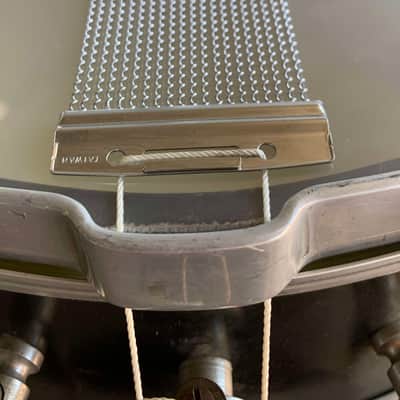 Vintage 1920's Original Barry 5x14 12-Lug Aluminum Snare Drum (Rm4) image 8