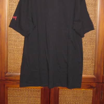 new A+ (with hang tag) genuine Gibson Firebird T-Shirt XL (X-Large), Black with Red Graphic, 60% Cotton / 40% Polyester - short sleeve GIBS-GA-FBBMXL (GA-FBBMXL) UPC # 711106533919 image 6
