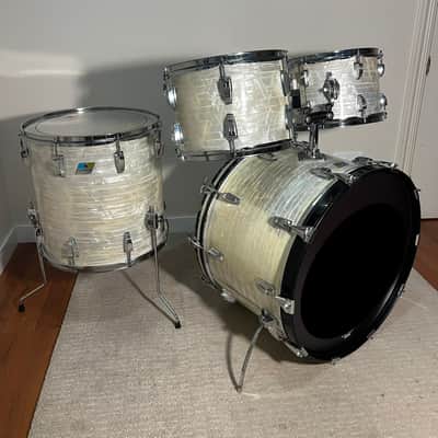 Ludwig Classic Maple 70’s - White Marine Pearl image 2