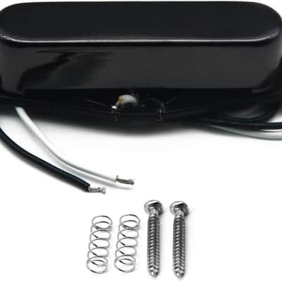 Alnico 5 Guitar Pickups TL Bridge Pickup w/Neck Pickup (Black) for TL Style Guitar Pickups Part image 4