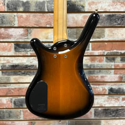 Warwick Rockbass Corvette Classic 4 2010s - Almond Sunburst Transparent image 3